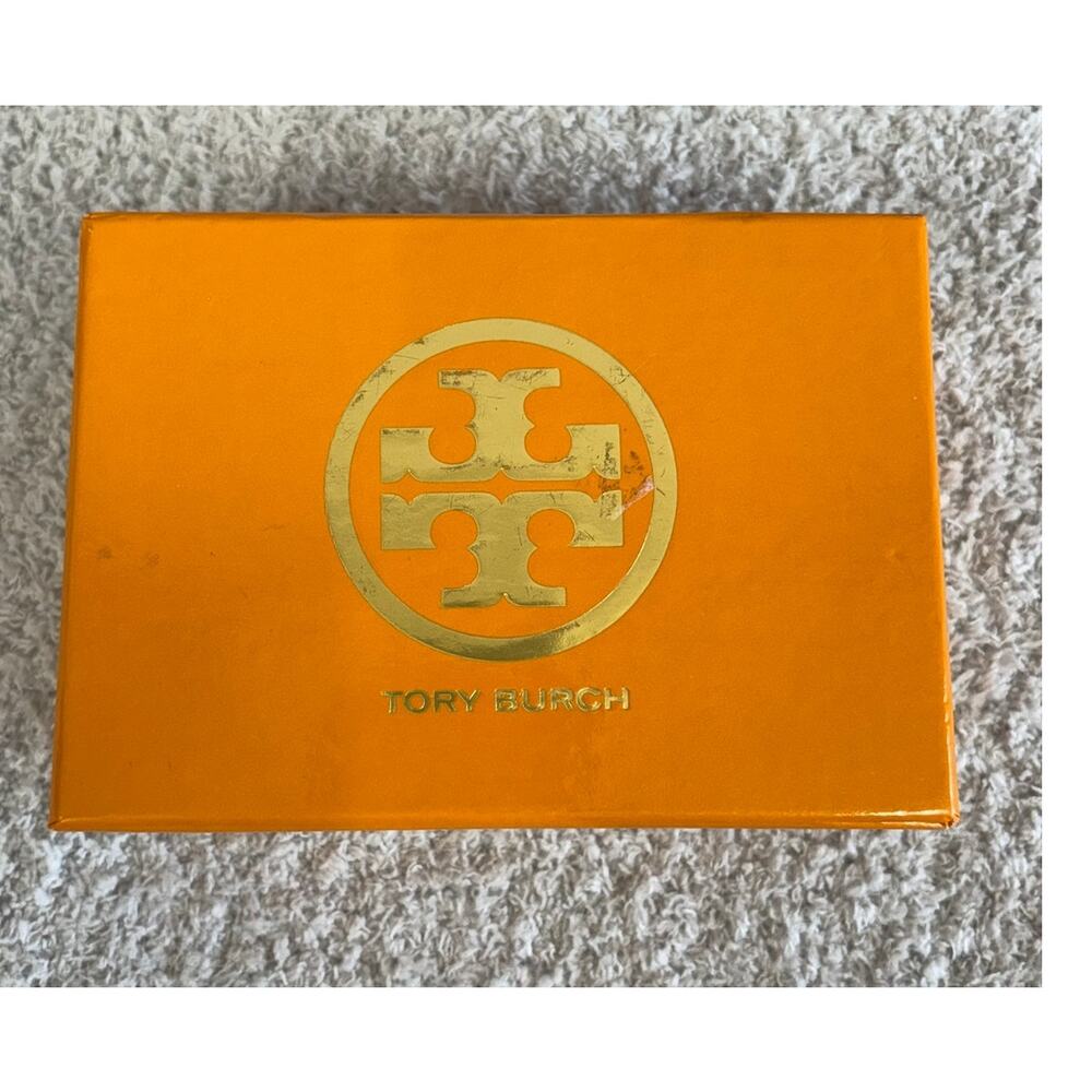 NWOT Tory Burch Blue Leather Slim Card Case Wallet #72888 - Picture 5 of 5